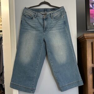 J. Jill Wide Leg Blue Jeans